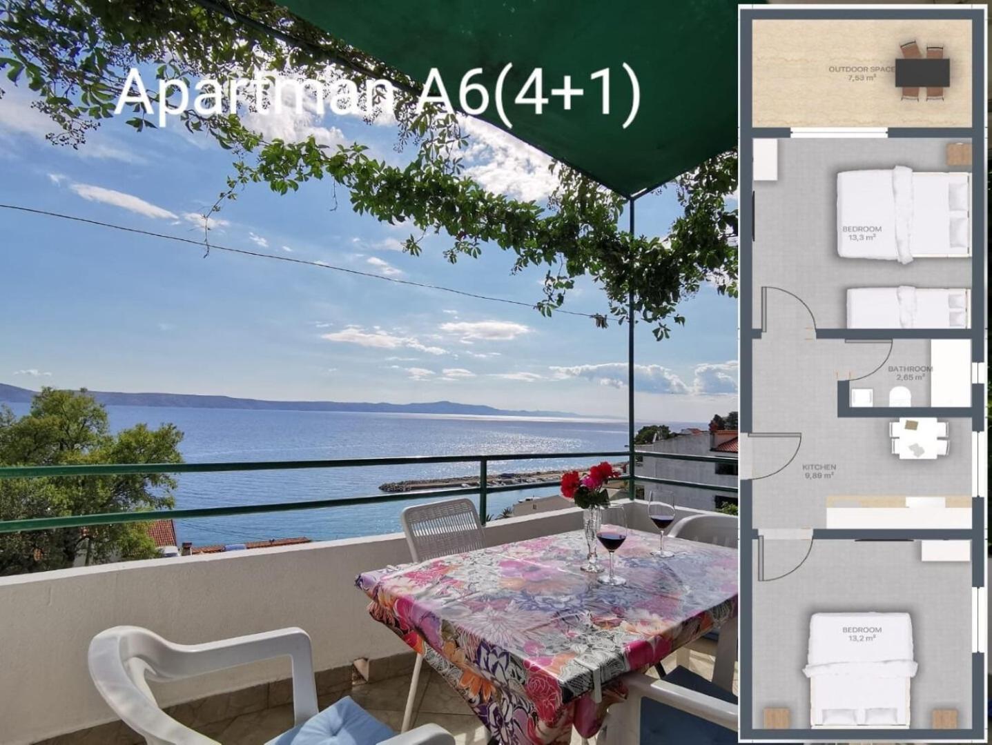 Apartments Gogi Živogošće Esterno foto